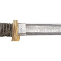 Very Fine Ames Model 1850 Foot Officers Sword & Scabbard