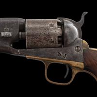 Colt Model 1861 Navy Revolver Inscribed to Confederate Colonel Joel R. Griffin - 62nd Georgia Infantry