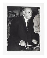 [EARLY PHOTOGRAPHY] -- [MUSIC]. A group of 5 photographs of jazz musicians taken by African American photographer Charles "Chuck" STEWART (1927-2017). New York, ca 1960s.