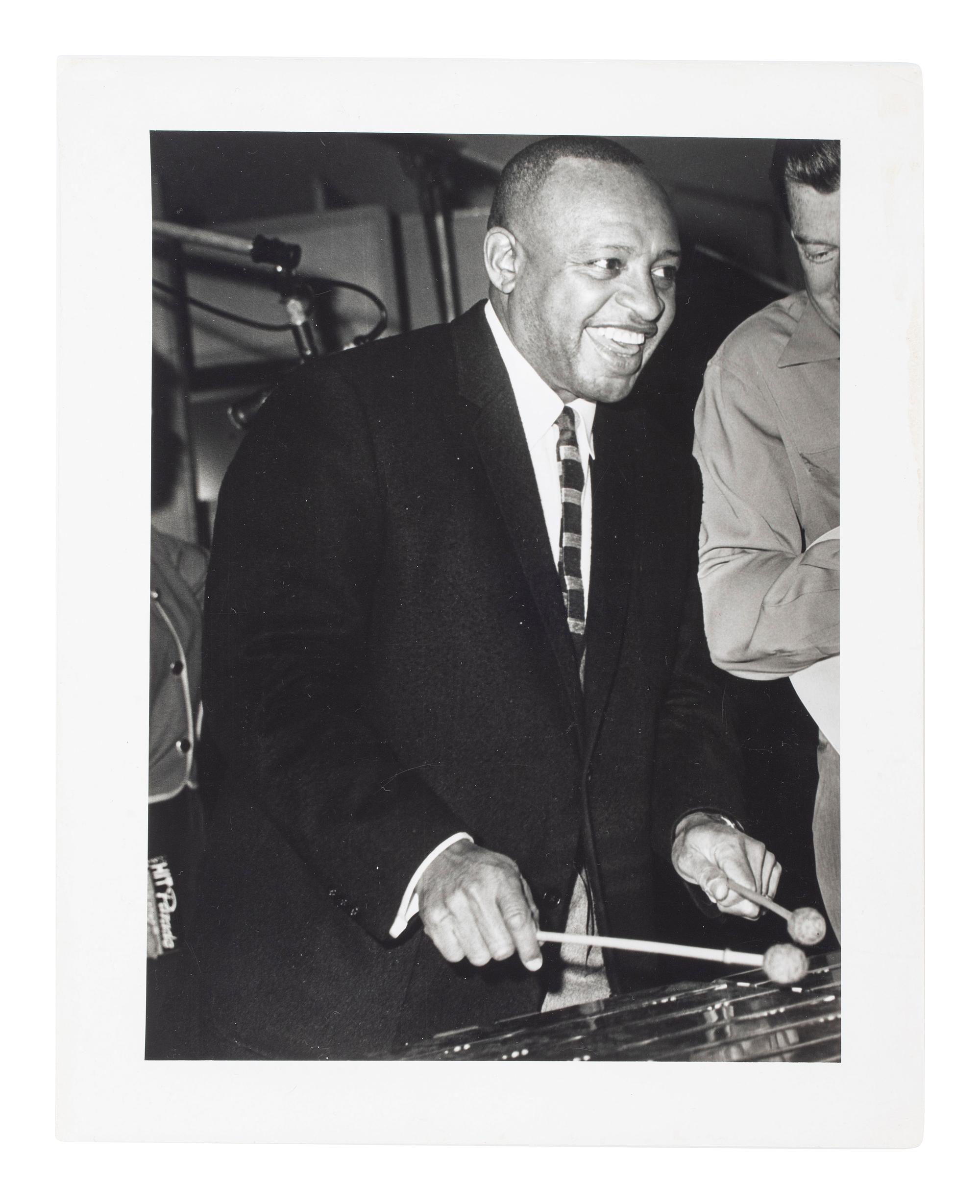 [EARLY PHOTOGRAPHY] -- [MUSIC]. A group of 5 photographs of jazz musicians taken by African American photographer Charles "Chuck" STEWART (1927-2017). New York, ca 1960s.
