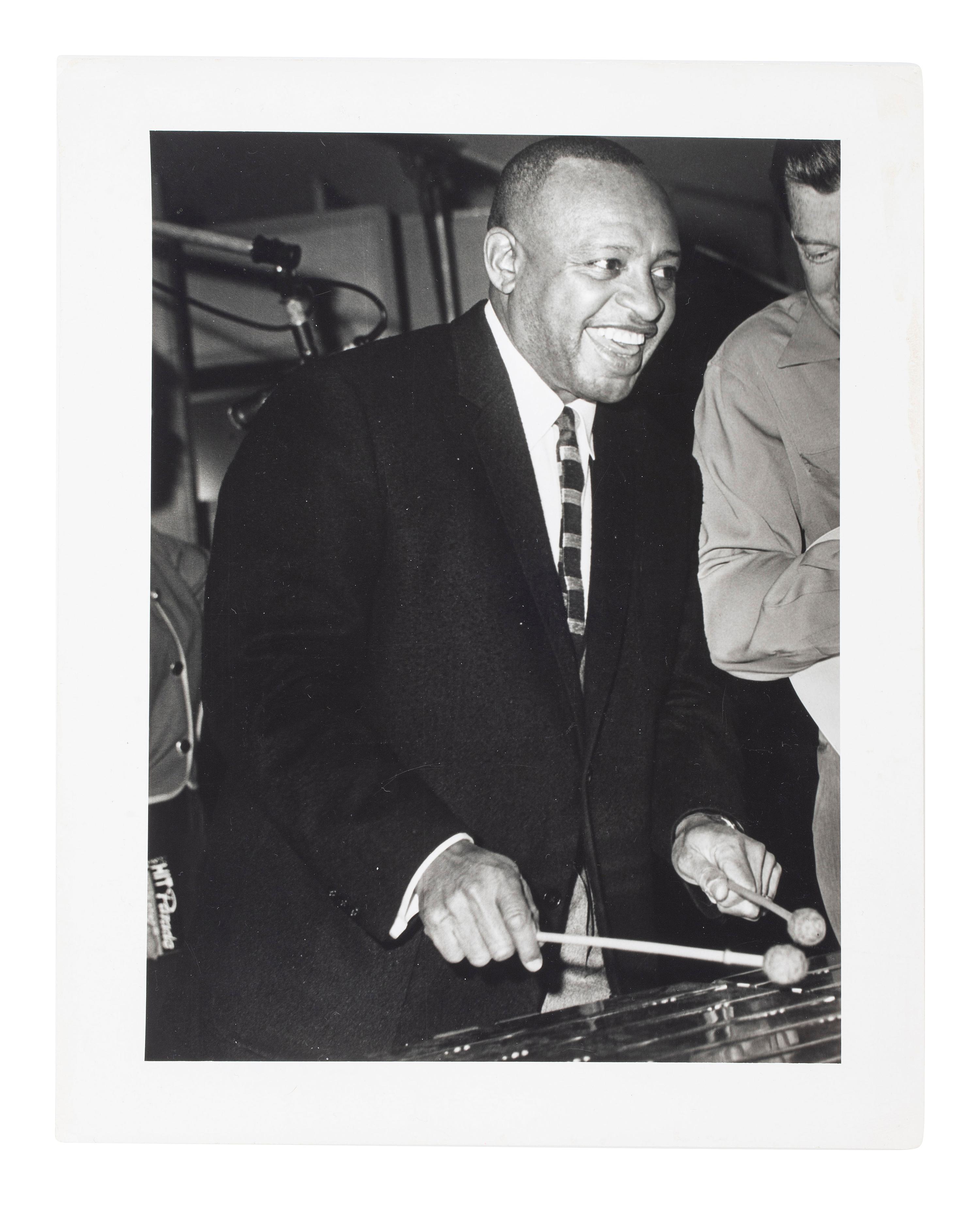 [EARLY PHOTOGRAPHY] -- [MUSIC]. A group of 5 photographs of jazz musicians taken by African American photographer Charles "Chuck" STEWART (1927-2017). New York, ca 1960s.