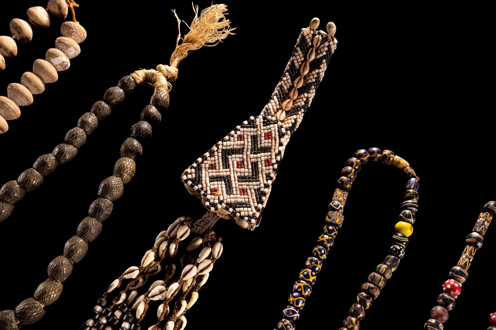 A Group of Ethnographic Beads and Necklaces