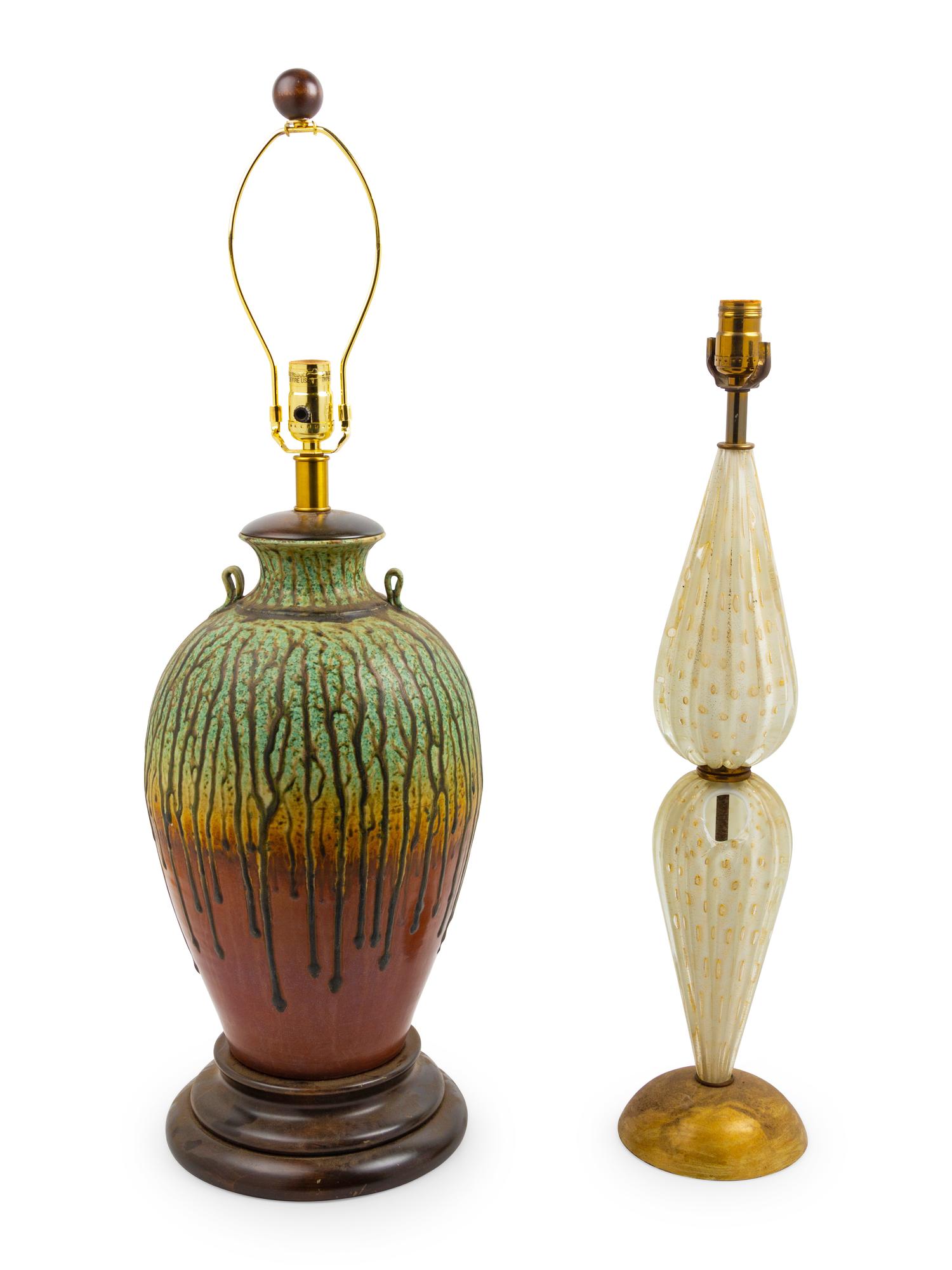 Two Mid-Century Lamps