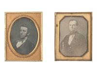 [EARLY PHOTOGRAPHY]. 30 quarter plate daguerreotypes of men incl. examples by ROOT, MCLEES, EASTERLY