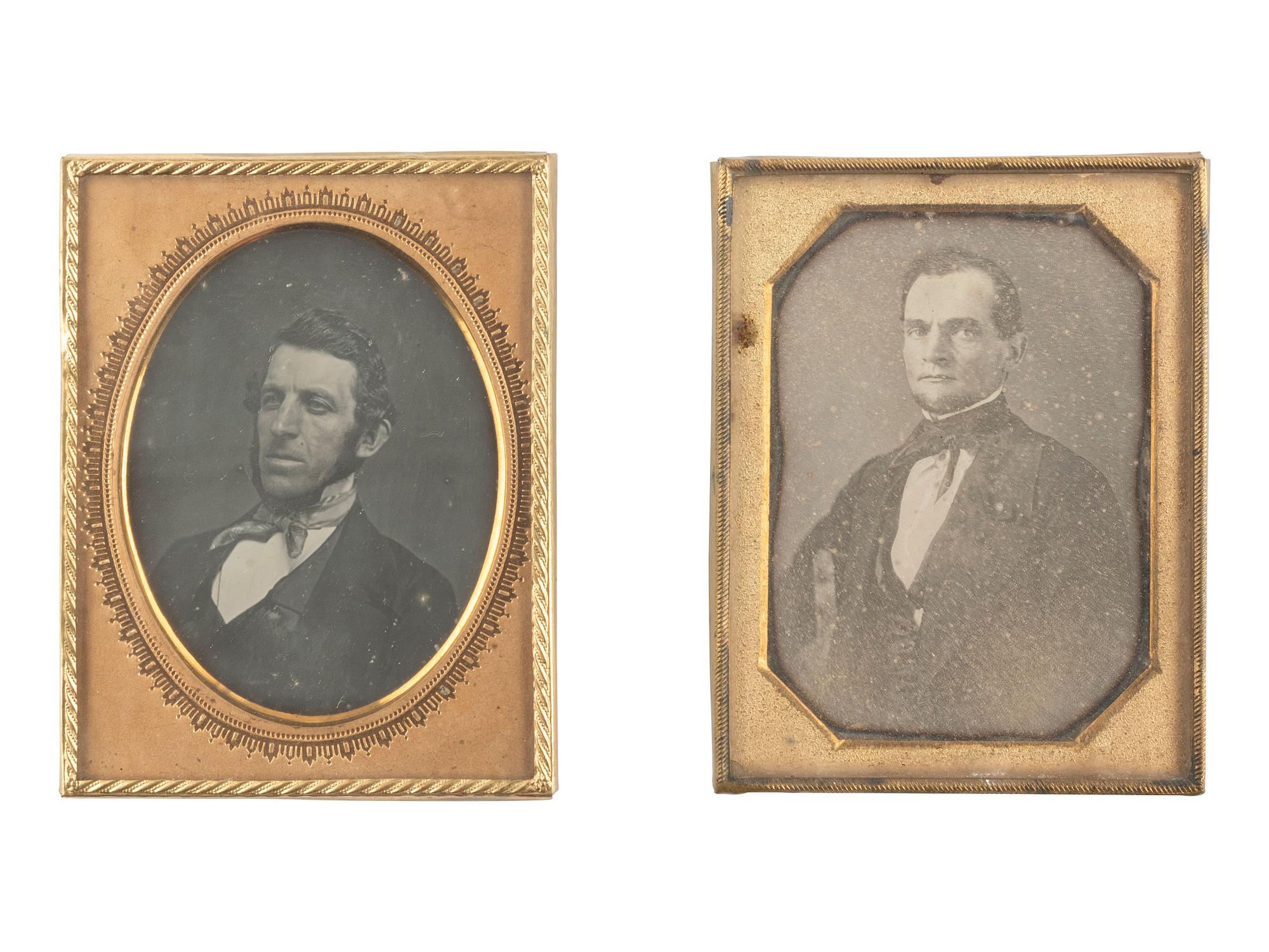 [EARLY PHOTOGRAPHY]. 30 quarter plate daguerreotypes of men incl. examples by ROOT, MCLEES, EASTERLY