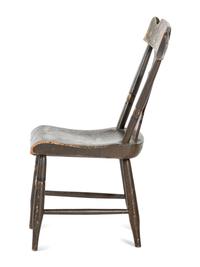 A Country Classical Paint Decorated Child's Chair