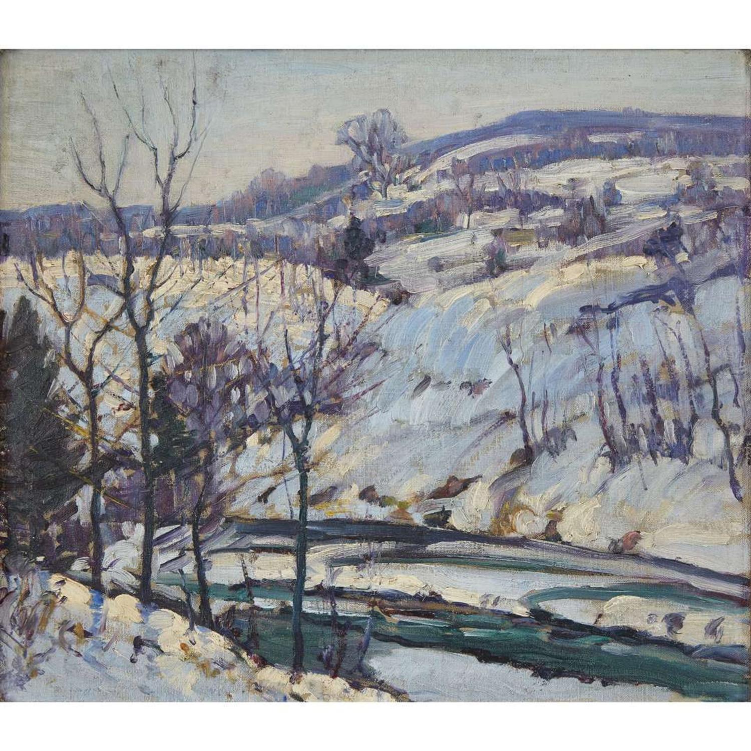The Delaware River in Winter