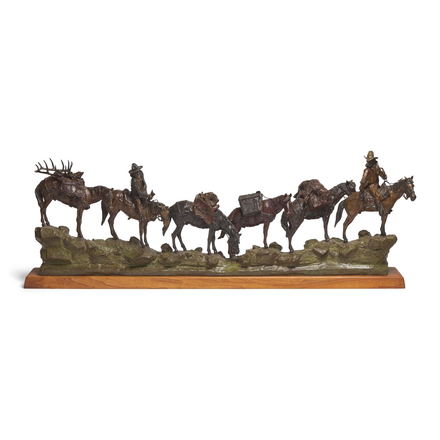 Earl Heikka (American, 1910-1941) — Trophy Hunters