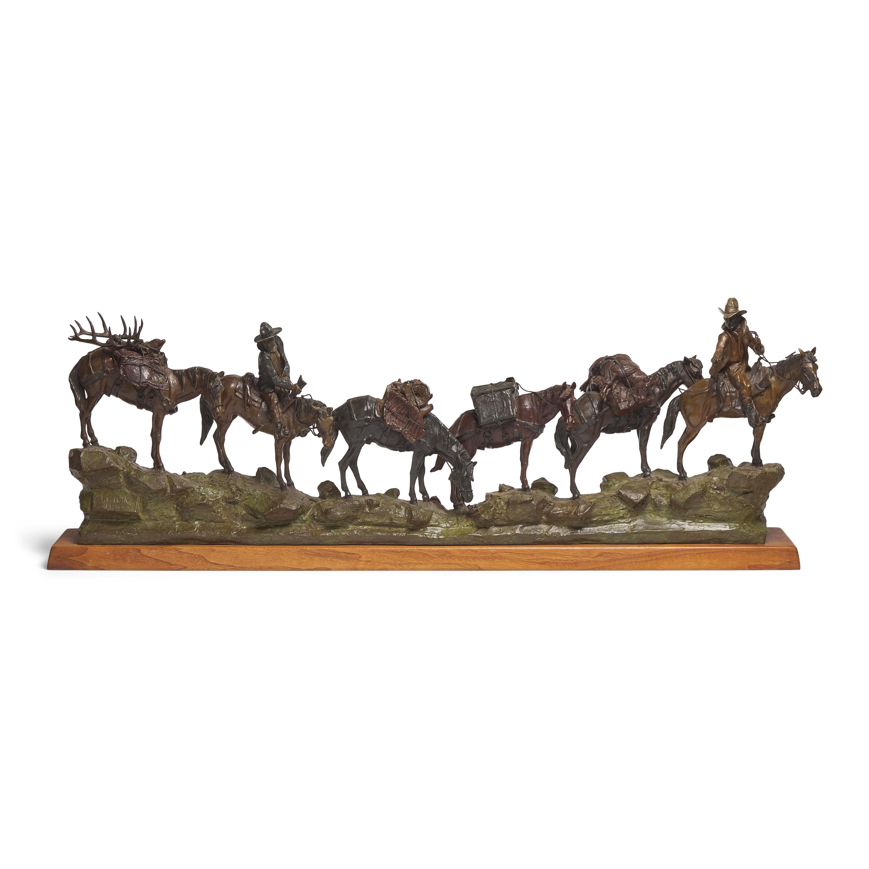 Earl Heikka (American, 1910-1941) — Trophy Hunters