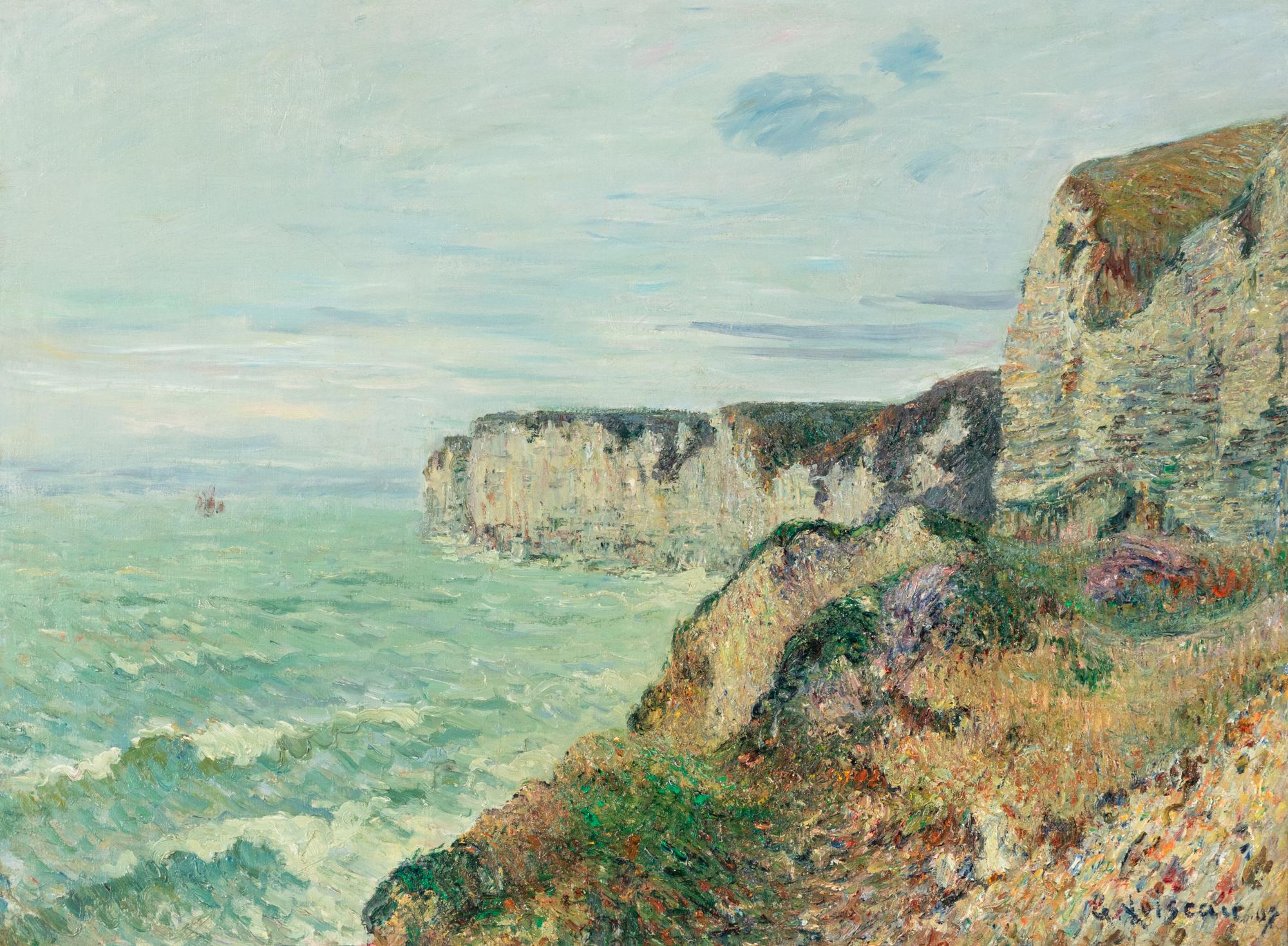 Falaises de Normandie , 1907