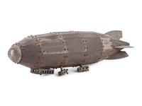 A Scratch-Made Zeppelin or Dirigible Model
