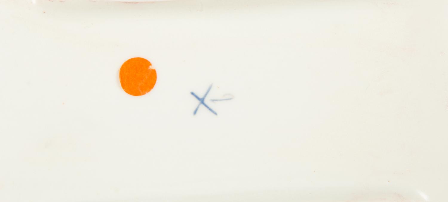 Three English Porcelain Articles — 18TH CENTURY