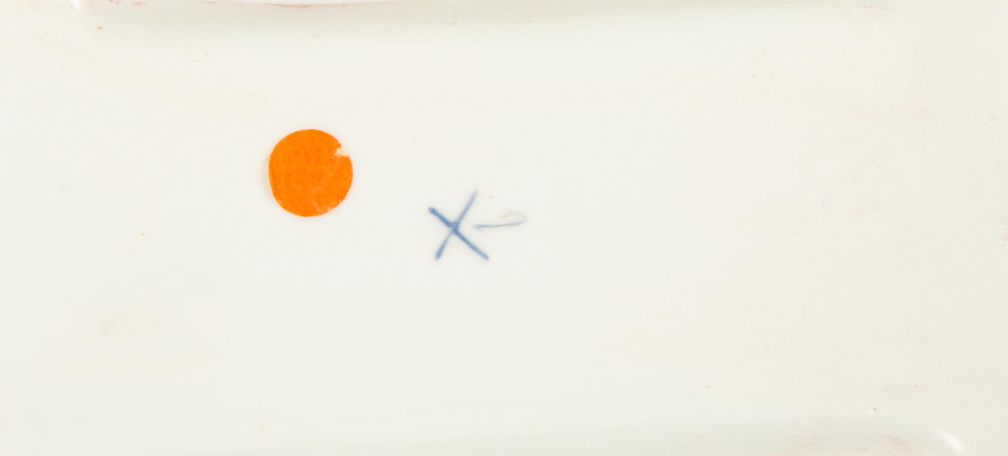 Three English Porcelain Articles — 18TH CENTURY