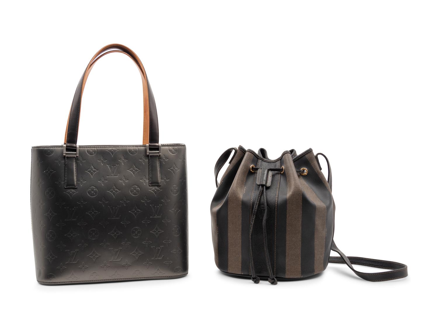 Two Designer Bags; One Louis Vuitton, One Fendi Bags,