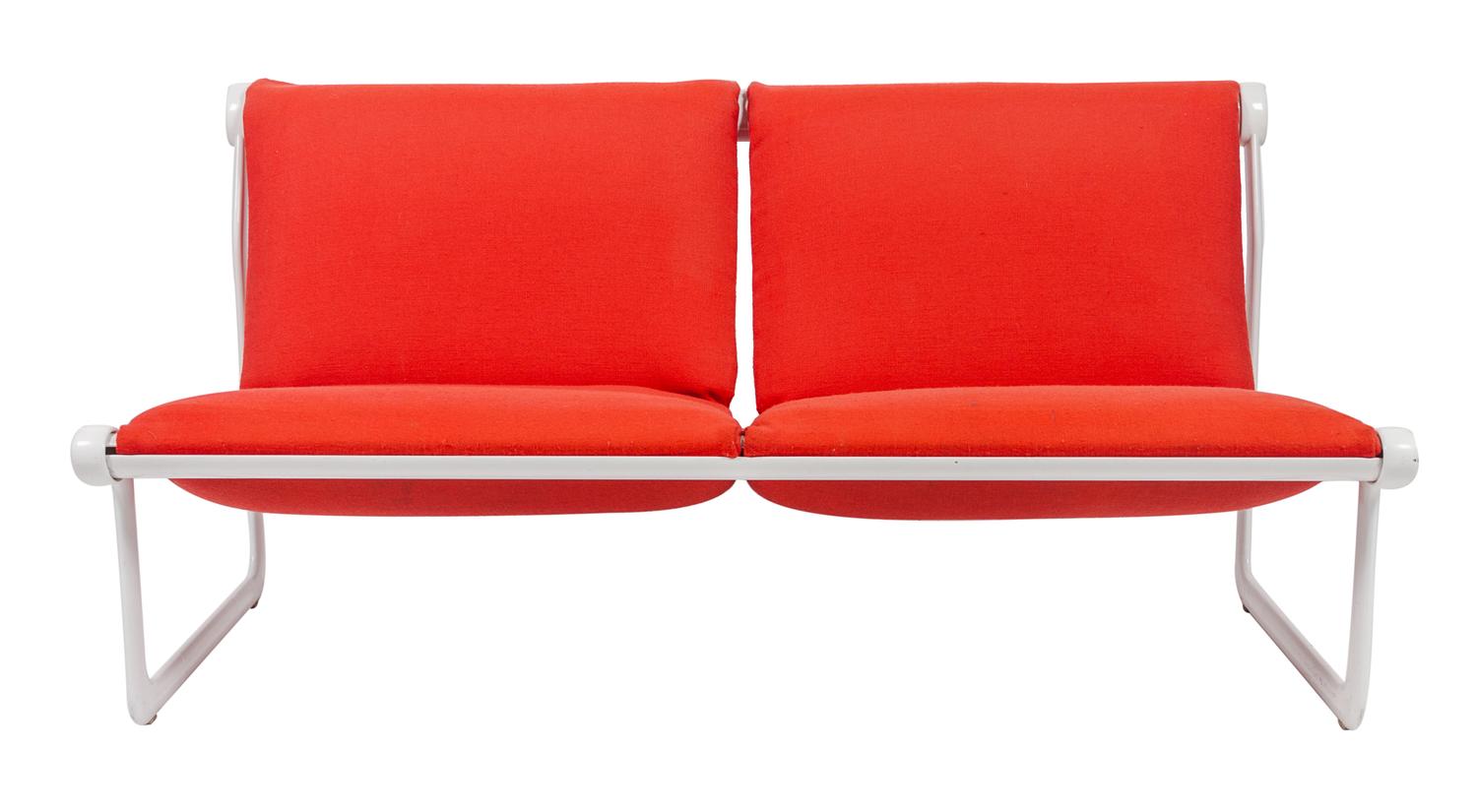 Bruce Hannah and Andrew Morrison (American, b. 1941; b. 1939), KNOLL, Sling settee and chair