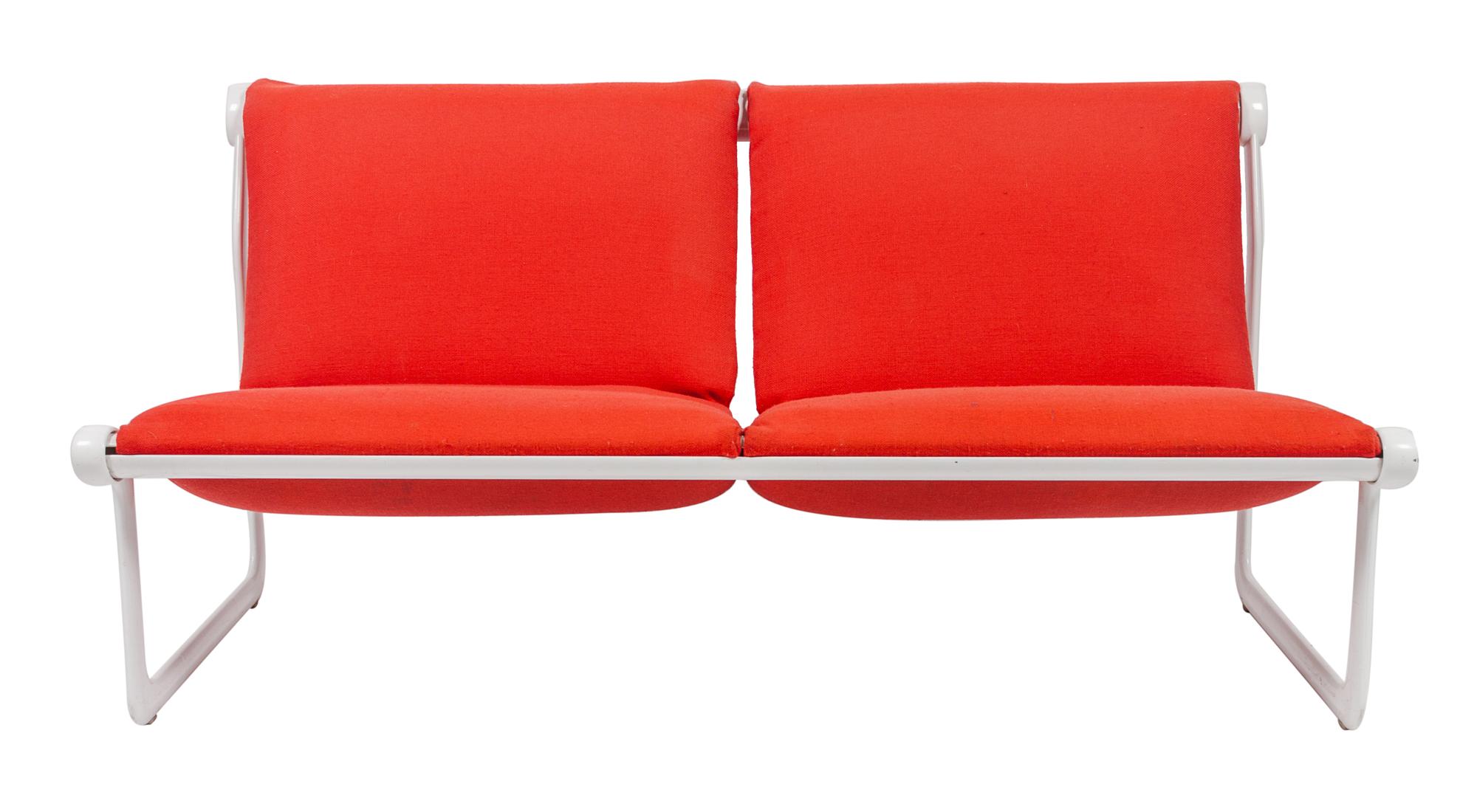 Bruce Hannah and Andrew Morrison (American, b. 1941; b. 1939), KNOLL, Sling settee and chair