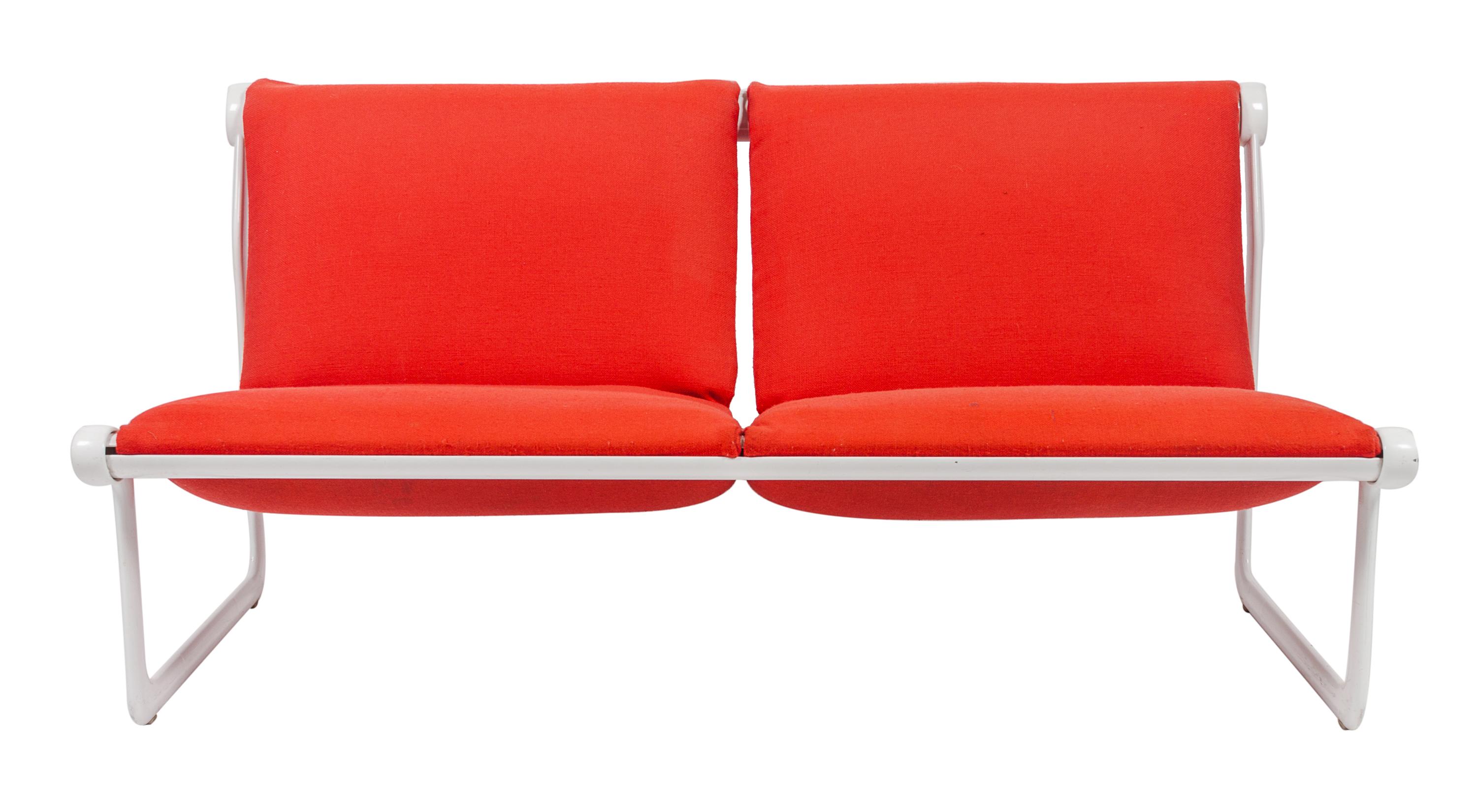 Bruce Hannah and Andrew Morrison (American, b. 1941; b. 1939), KNOLL, Sling settee and chair