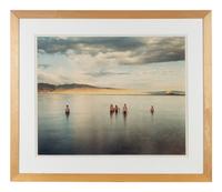 Richard Misrach (born 1949) Boy Scouts and Fremont's Pyramid, Pyramid Lake Indian Reservation, Nevada, 1991
