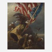 William Holbrook Beard (American, 1825–1900) The Guardians of the Flag
