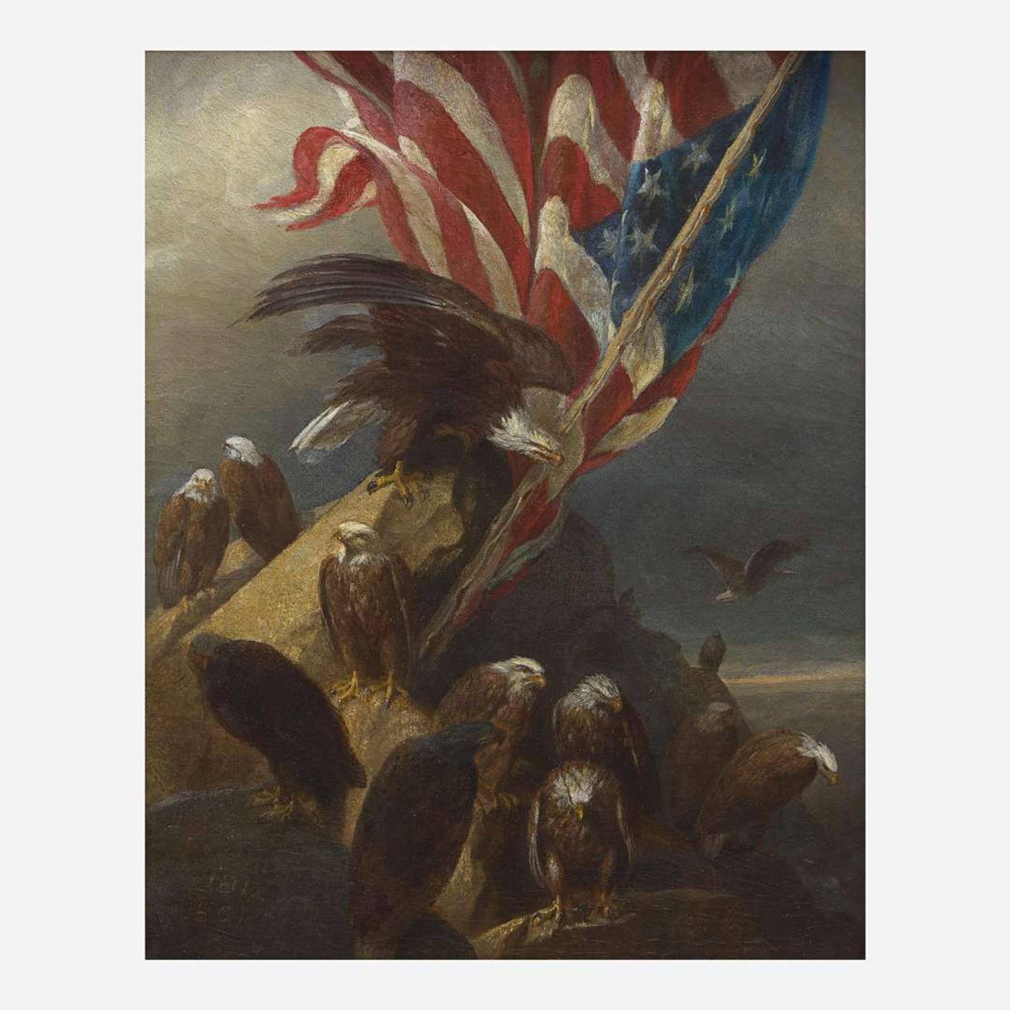 William Holbrook Beard (American, 1825–1900) The Guardians of the Flag