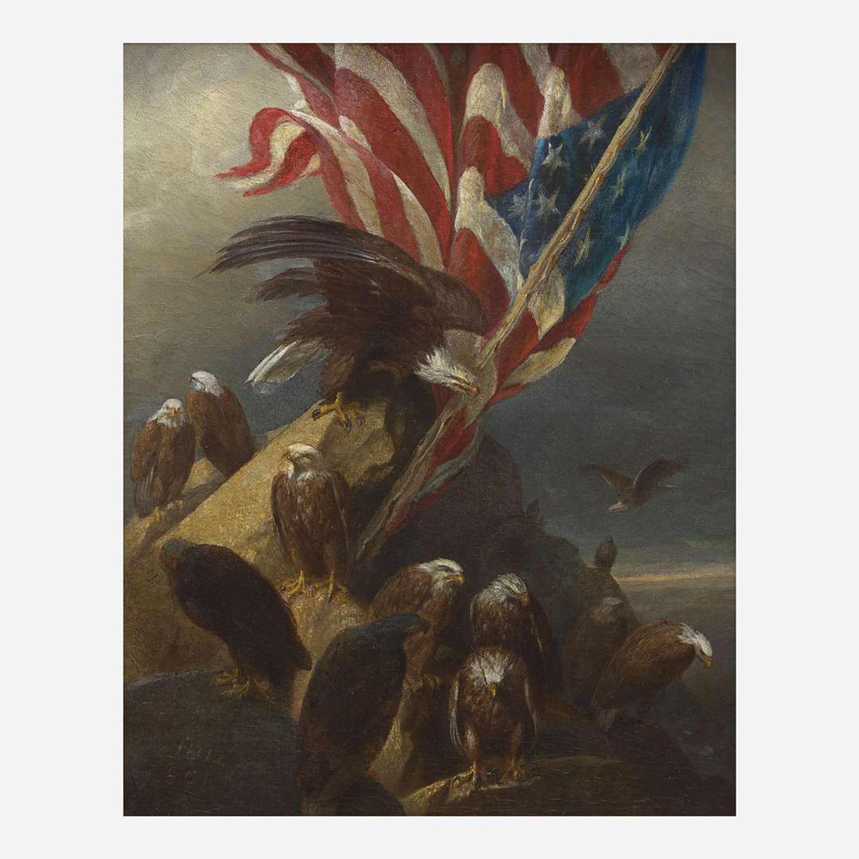 William Holbrook Beard (American, 1825–1900) The Guardians of the Flag