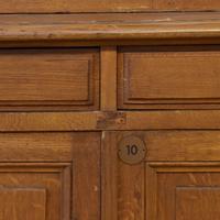 An Oak Cabinet from the French Ministry of Defense, Paris 82" W x 32" D x 88.5" H — France, Early 20th Century
