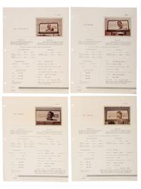 [ADVERTISING]. Extensive collection of outdoor advertising survey reports and historical billboard images from the "Golden Age of Advertising."
