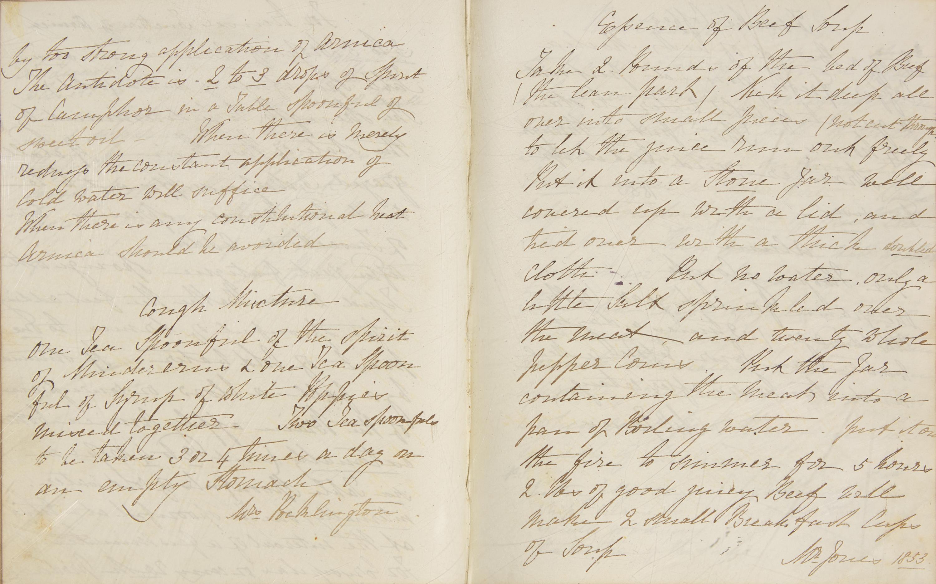 [Food & Drink] Group of 5 Manuscript Recipe Books