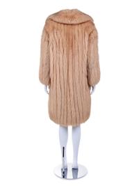 Szor-Dienes Fox Coat and Belt, 1970s