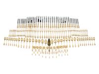 An American Silver-Gilt Flatware Service