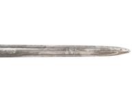 [CIVIL WAR]. Sword, war-date photograph, medical officer's sash, belt and buckle identified to Surgeon William J. McDermott, New York.