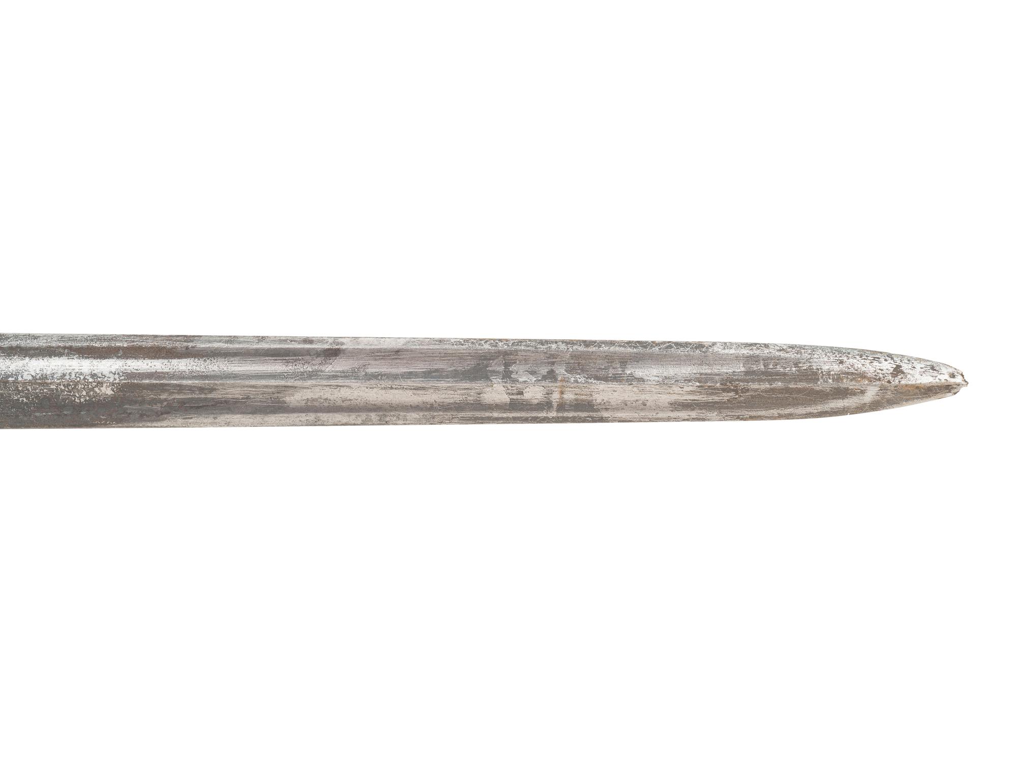 [CIVIL WAR]. Sword, war-date photograph, medical officer's sash, belt and buckle identified to Surgeon William J. McDermott, New York.