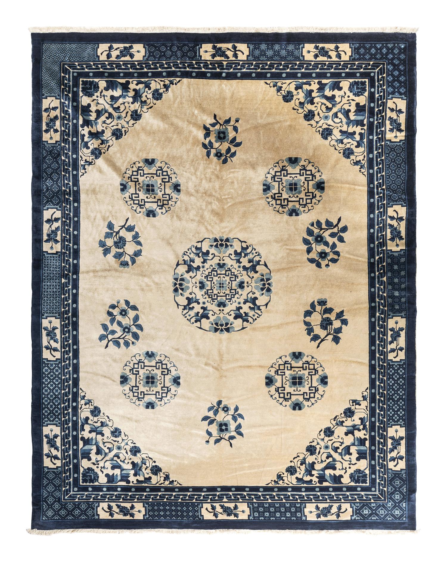 A Peking Wool Rug