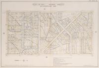 A group of 5 maps of Chicago streets, comprising: