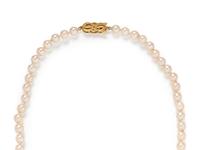 MIKIMOTO, CULTURED PEARL NECKLACE