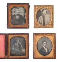 [EARLY PHOTOGRAPHY]. 28 sixth plate daguerreotypes featuring adolescents and teenagers.