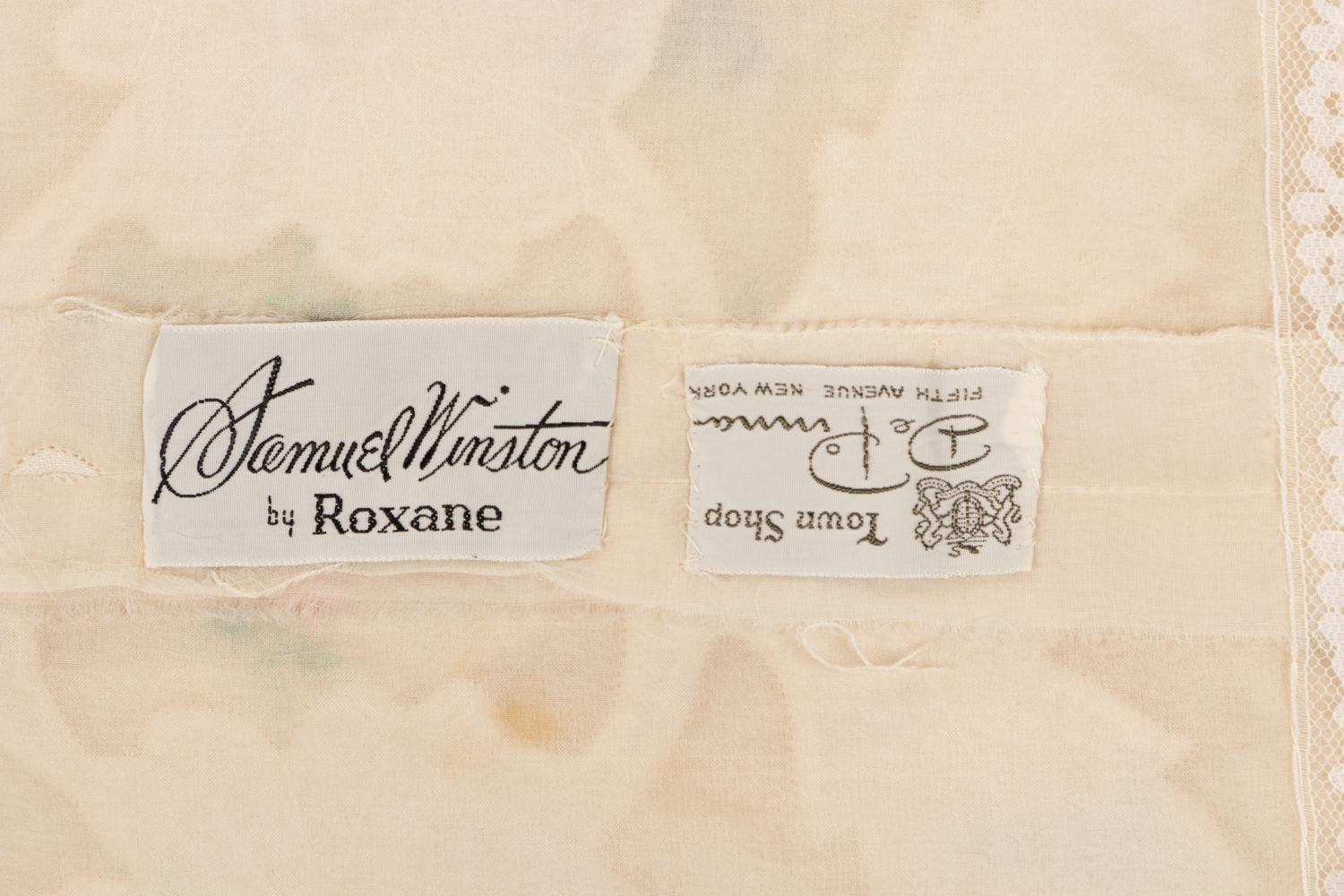 Four Designer Dresses: Three Galanos, One Samuel Winston, 1960's