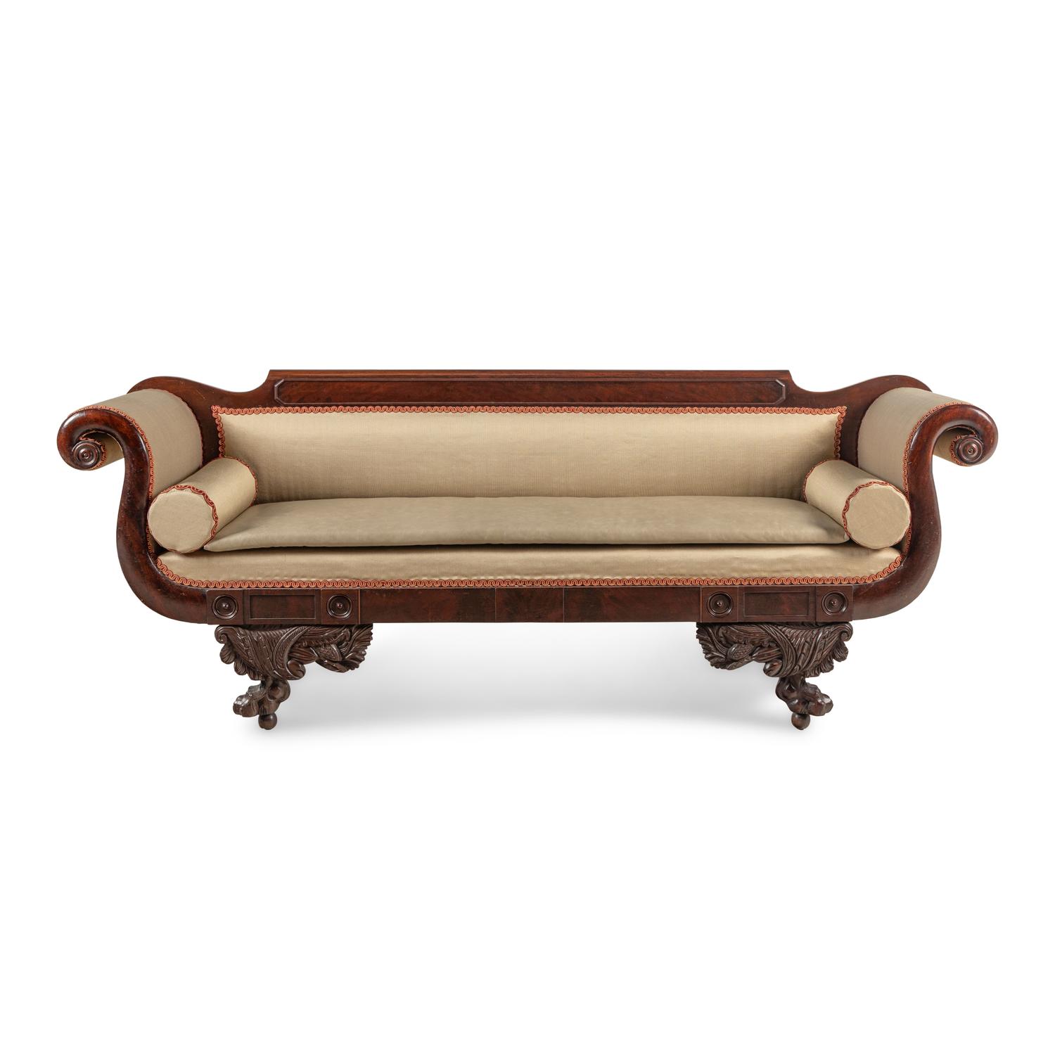 A Classical Mahogany Settee