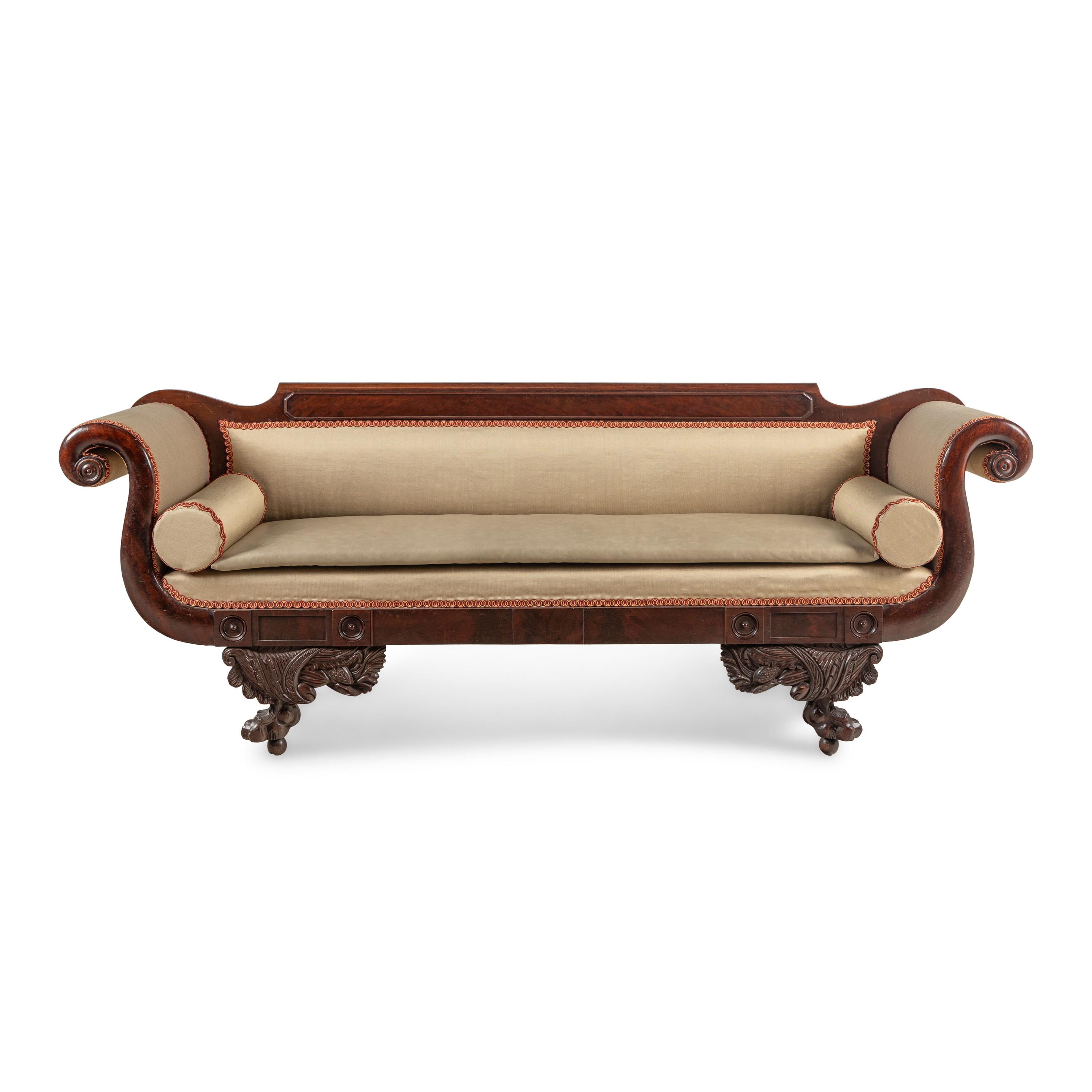 A Classical Mahogany Settee