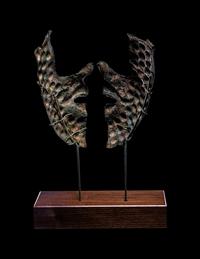 Two Greek Bronze Cheek Pieces