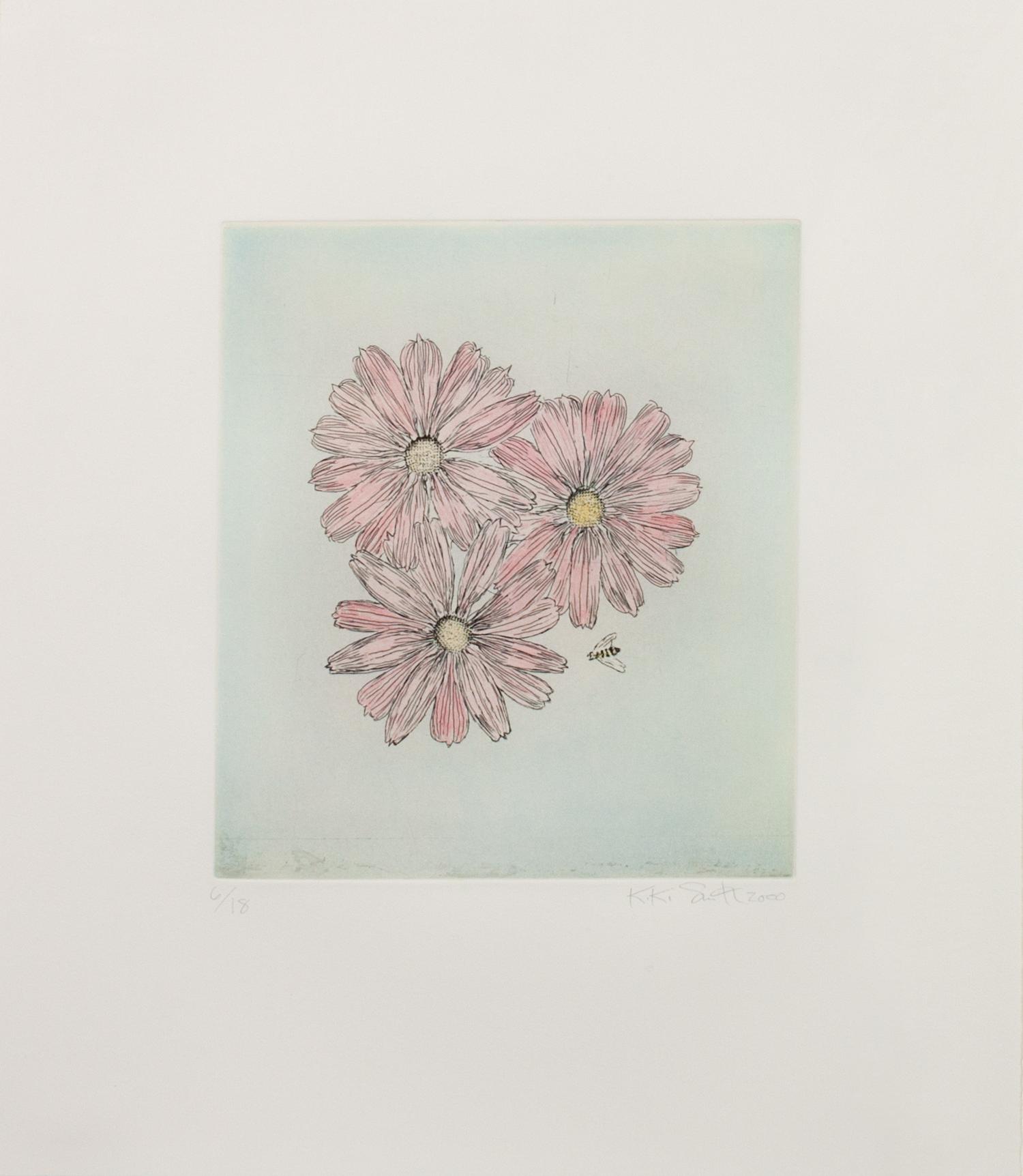Flower with Bee (the complete portfolio of 6)
