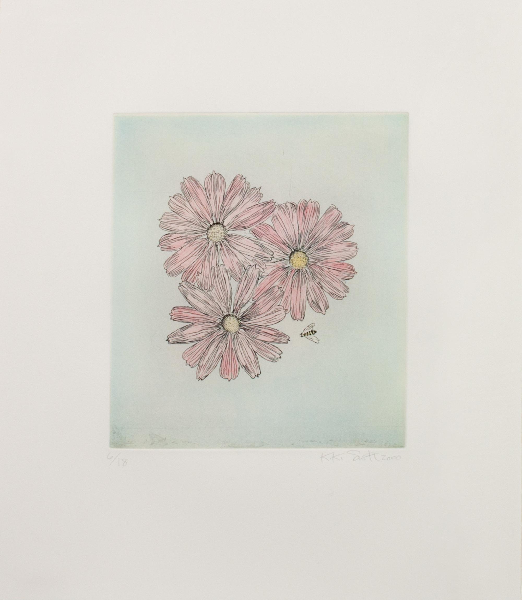 Flower with Bee (the complete portfolio of 6)