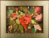 Roses In Bloom