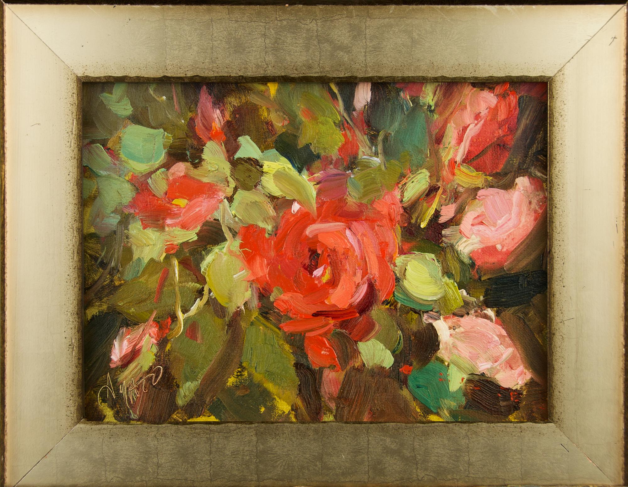 Roses In Bloom
