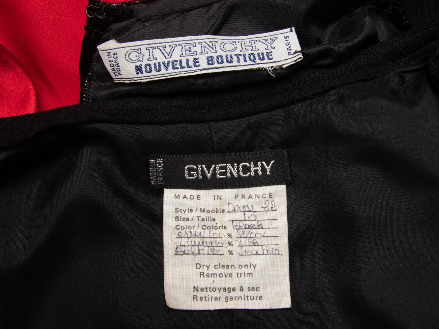 Three Designer Dresses, Givenchy & Bill Blass