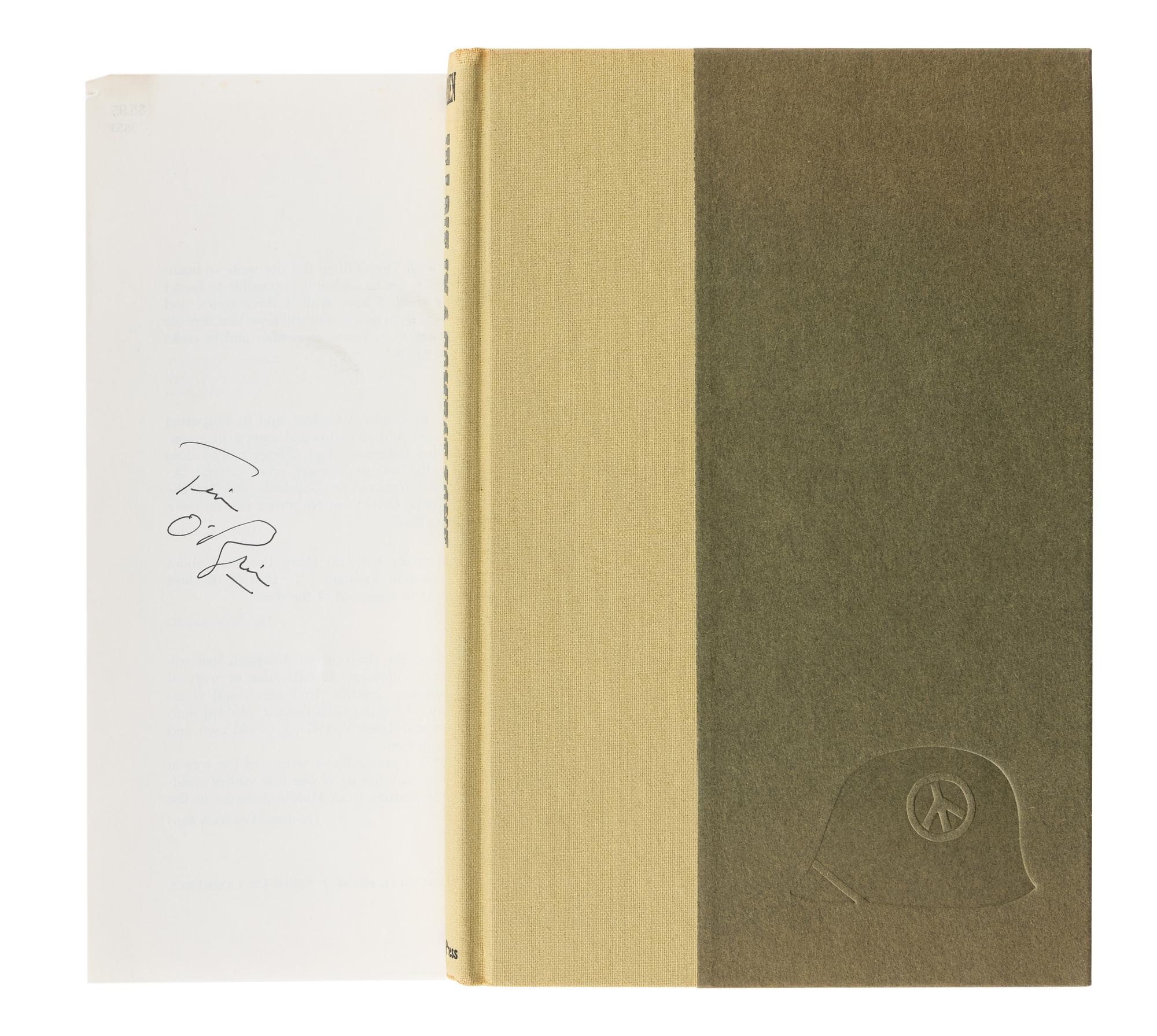 O’BRIEN, Tim (b. 1946). If I Die in a Combat Zone Box Me Up and Ship Me Home . New York: Delacorte Press/ Seymour Lawrence, 1973.