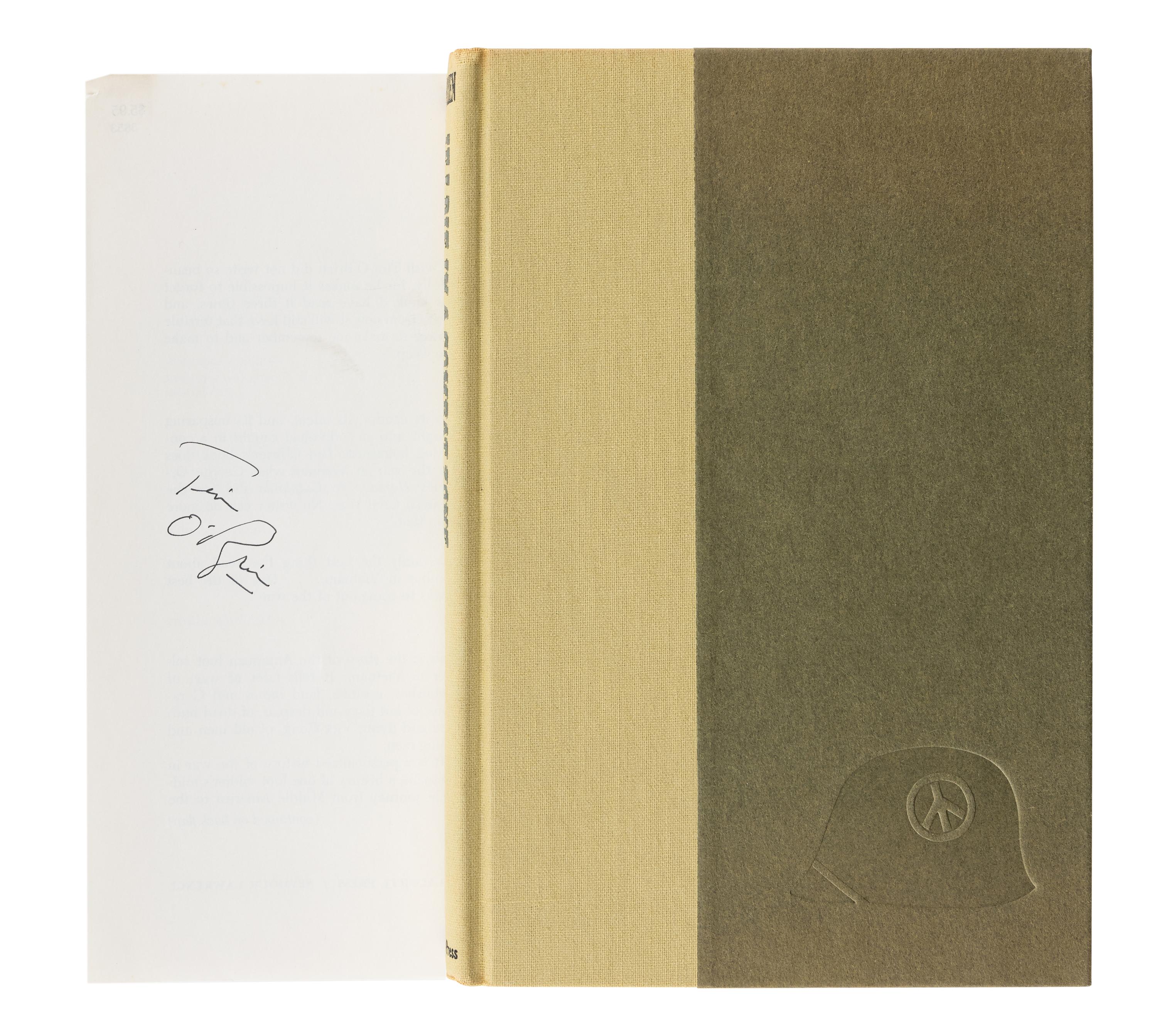 O’BRIEN, Tim (b. 1946). If I Die in a Combat Zone Box Me Up and Ship Me Home . New York: Delacorte Press/ Seymour Lawrence, 1973.