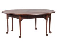 A Georgian Style Mahogany Drop-Leaf Dining Table
