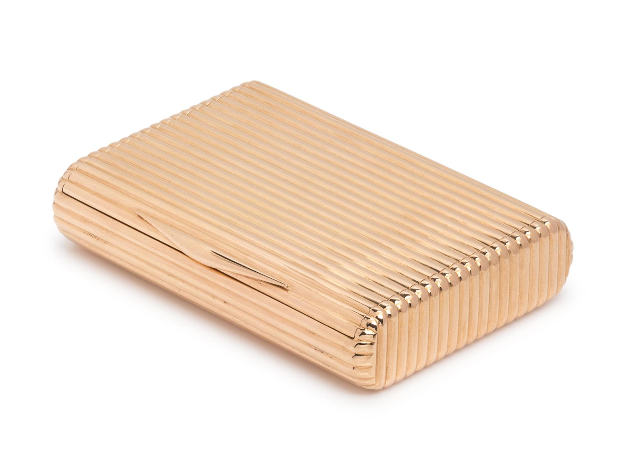 Gold Cigarette Case