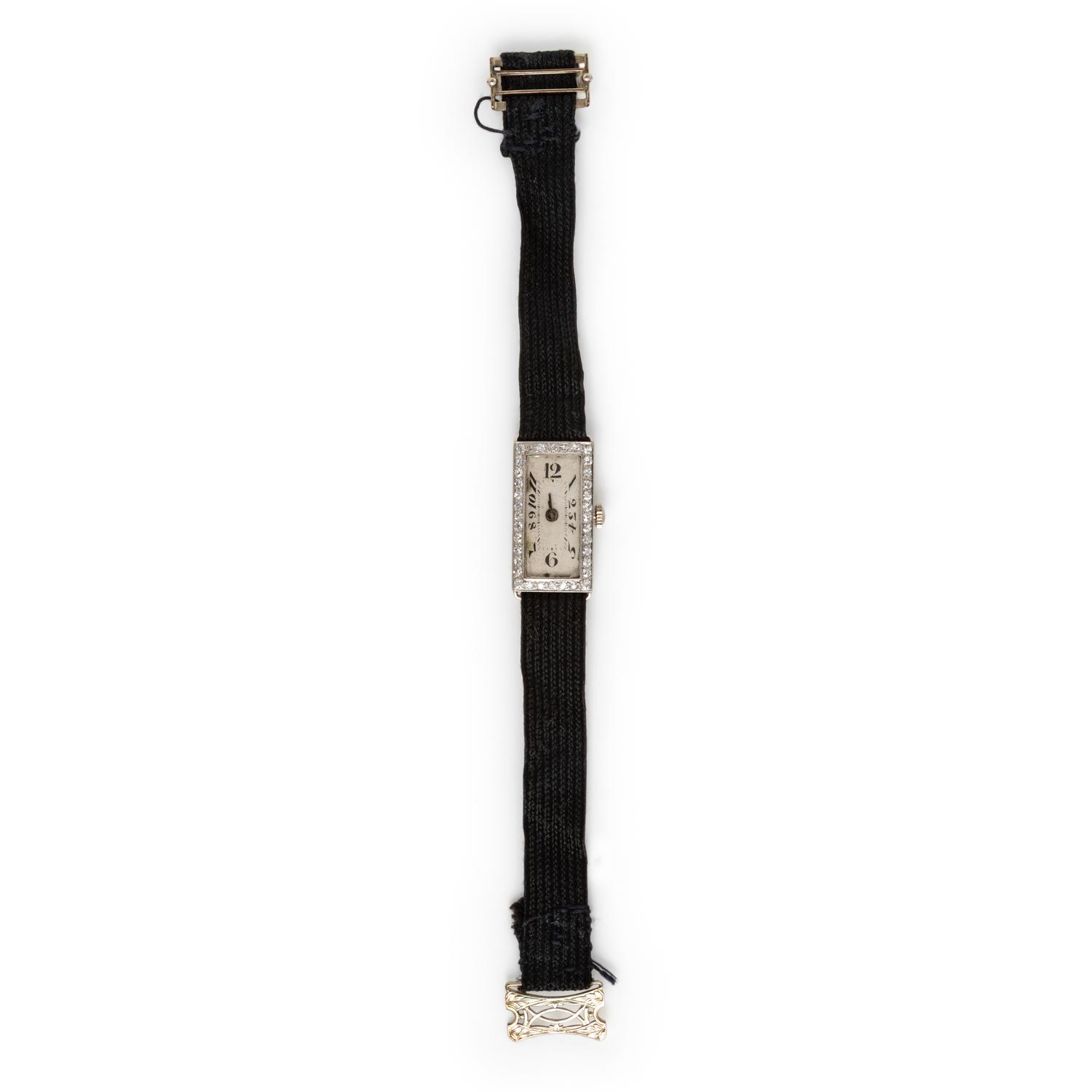 Art Deco, Diamond and Platinum Watch